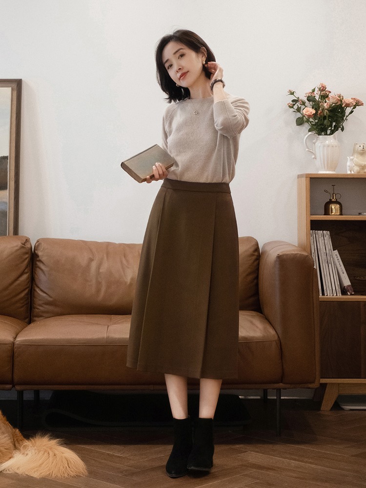 小姐姐|冬天的第一件内搭, 建议你们选择“毛衣针织衫”,温柔度爆棚!