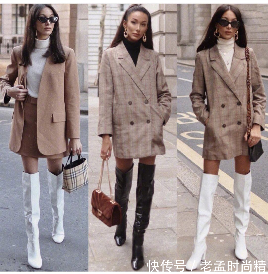 秋冬 换季穿衣太纠结?可盐可甜的秋冬穿搭,颜色搭配很值得借鉴