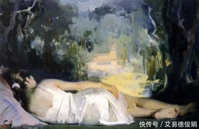 马拉加#他被指定为西班牙国王和王后的肖像画官方画师,擅长画美人