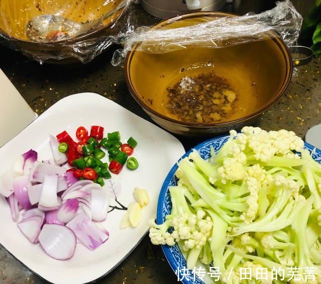 花菜|干锅花菜,花菜这样做简单又好吃!