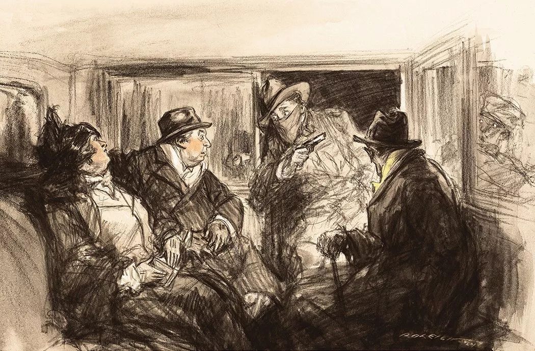 上流社会@美国最伟大的插画家,记录了上流社会的男男女女纸醉金迷的情景