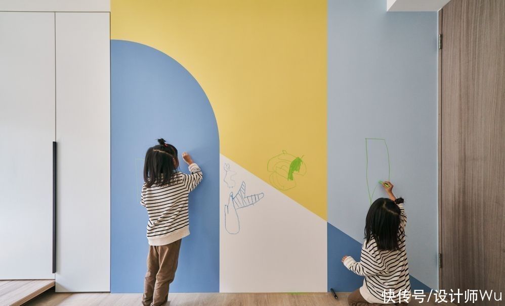 磁性|家里DIY黑板墙超简单，让孩子尽情挥洒想像力