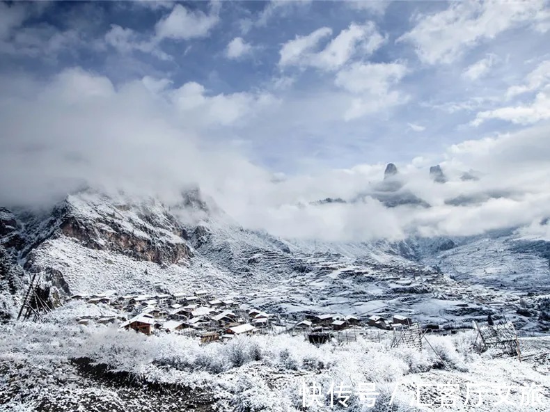 藏族|走最烂的路，赏最美的景，迭部扎尕那踏雪徒步！