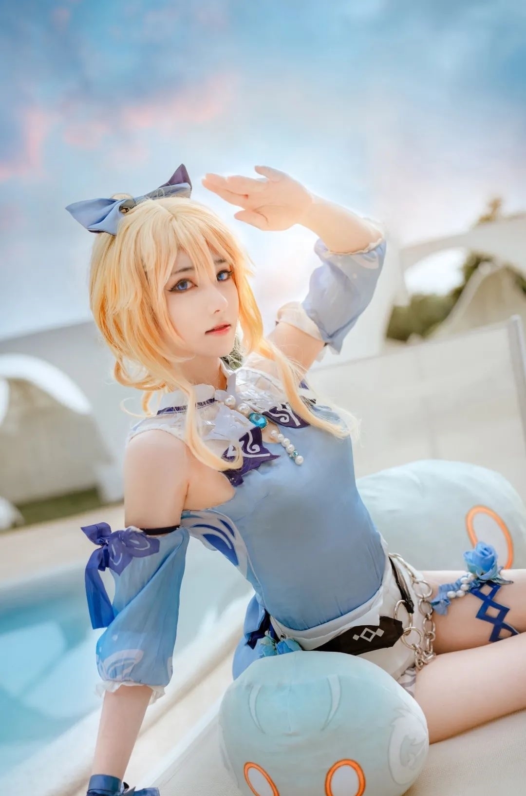 cos:原神琴cos正片@南桃