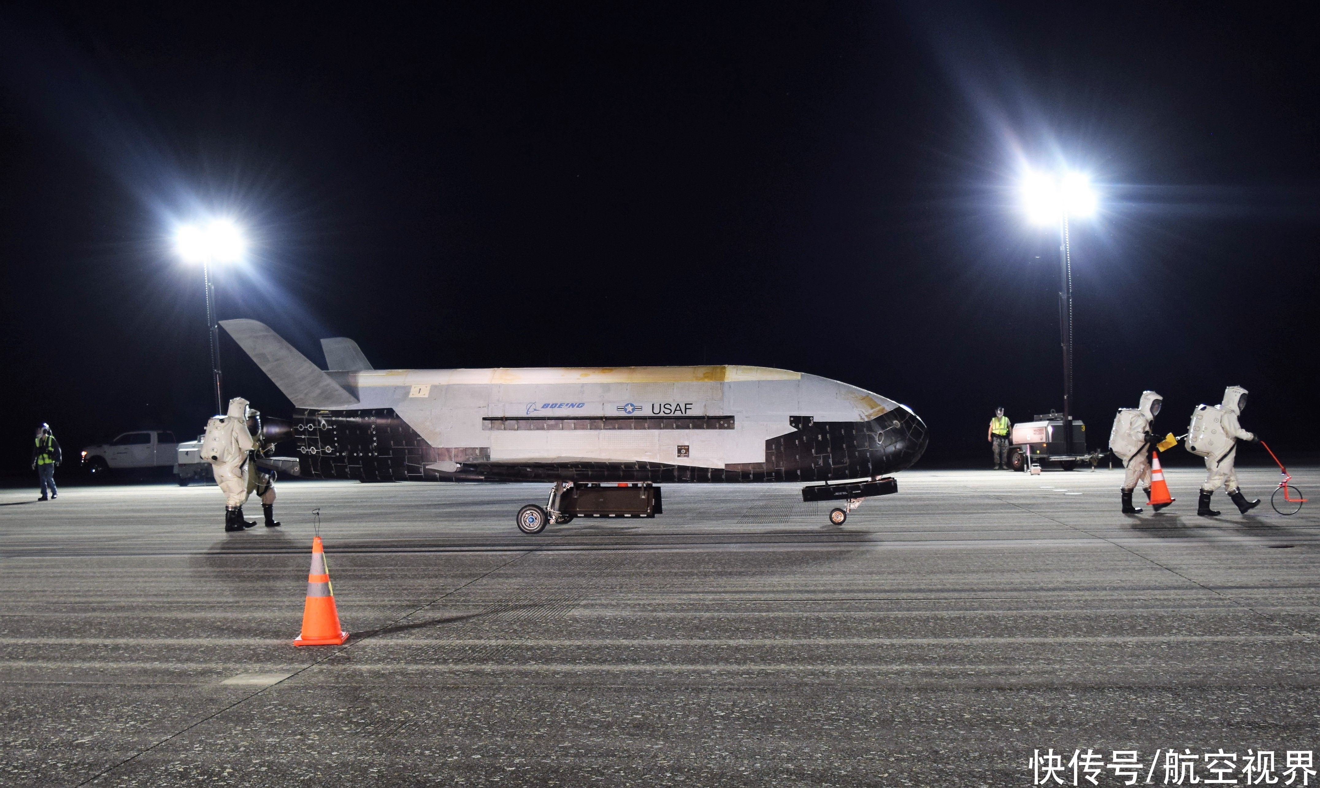 x-37b 太空军事化！美军空天飞机战备，可以携带核弹，俄罗斯：严峻挑战