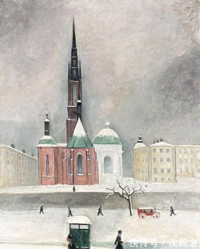 画家|瑞典富二代画家的北欧童话，莫兰迪色透着最清澈的纯真