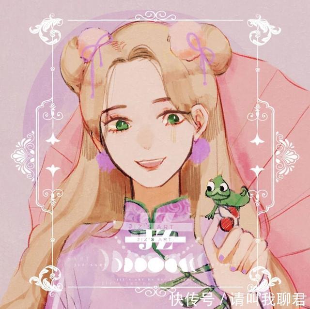 爱丽儿|迪士尼公主遇上“中国风旗袍”白发艾莎艳惊四座,蒂安娜很摩登