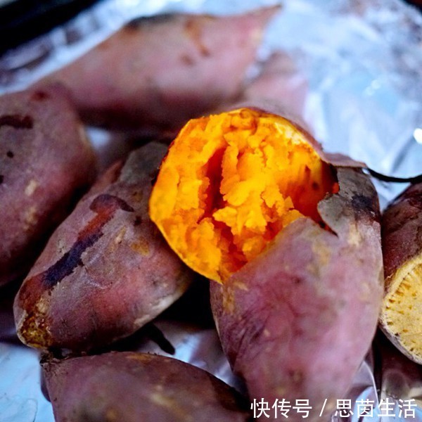 汁儿|烤红薯时，别直接烤！再加这一步，个个香甜软糯，糖汁儿四溢