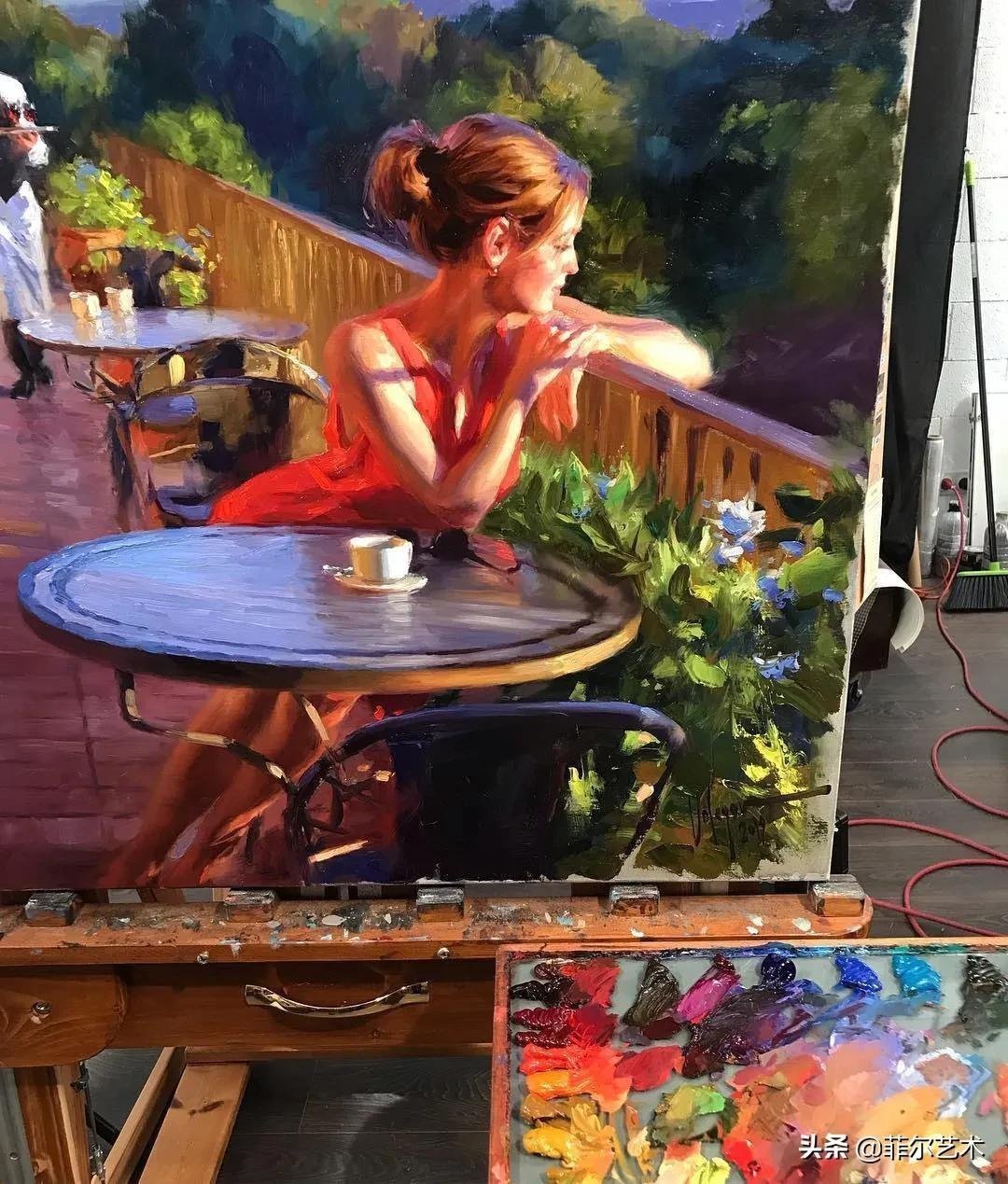 哈巴罗夫斯克&犹如花朵绽放,美得让人难忘~俄罗斯画家人物油画作品欣赏