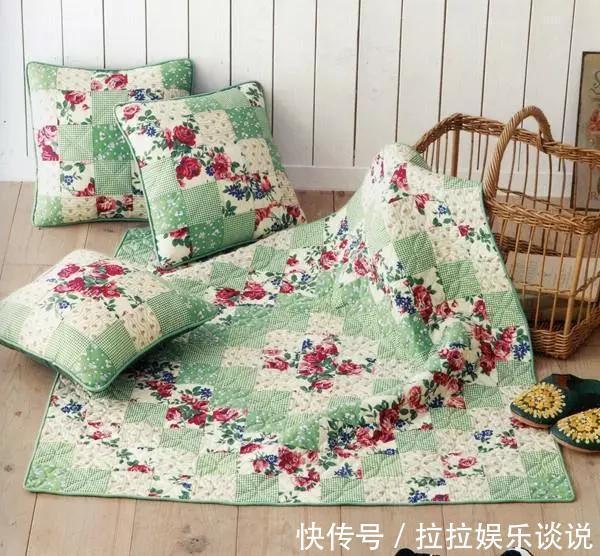 diy|家里剩的碎布头,不用扔,拼在一起,就成了好用布艺小物!收藏