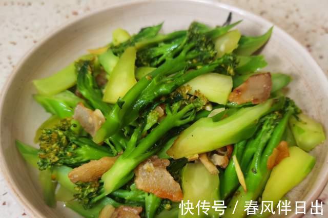 芥菜心|天热,多吃孩子吃这菜,清热下火助消化,营养美味又下饭,吃不腻