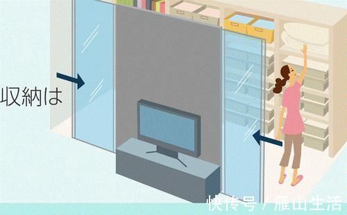 鞋柜|还是日本人较机智，拿出客厅2㎡借给玄关，立马获得一杂物间