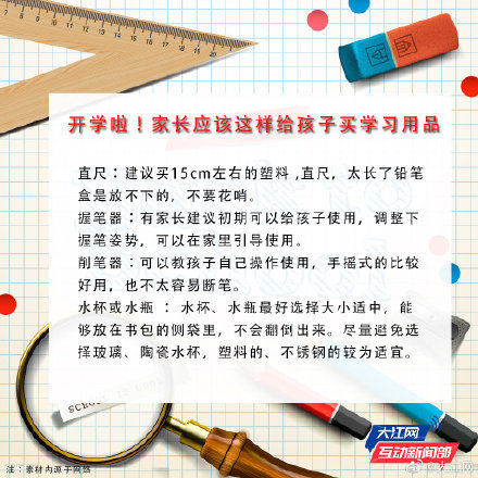 用品|开学季，教您如何选购放心的学习用品？