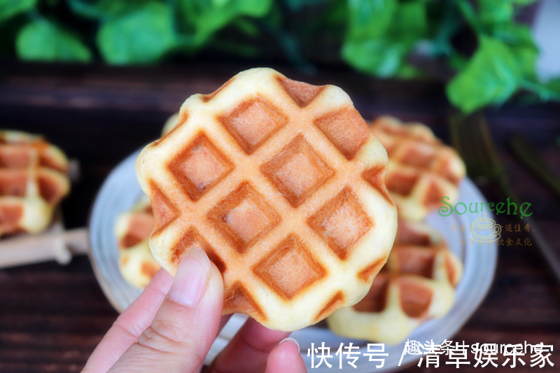 不用烤箱就能做的华夫饼,保证一次就成功,想吃再也不用买了!