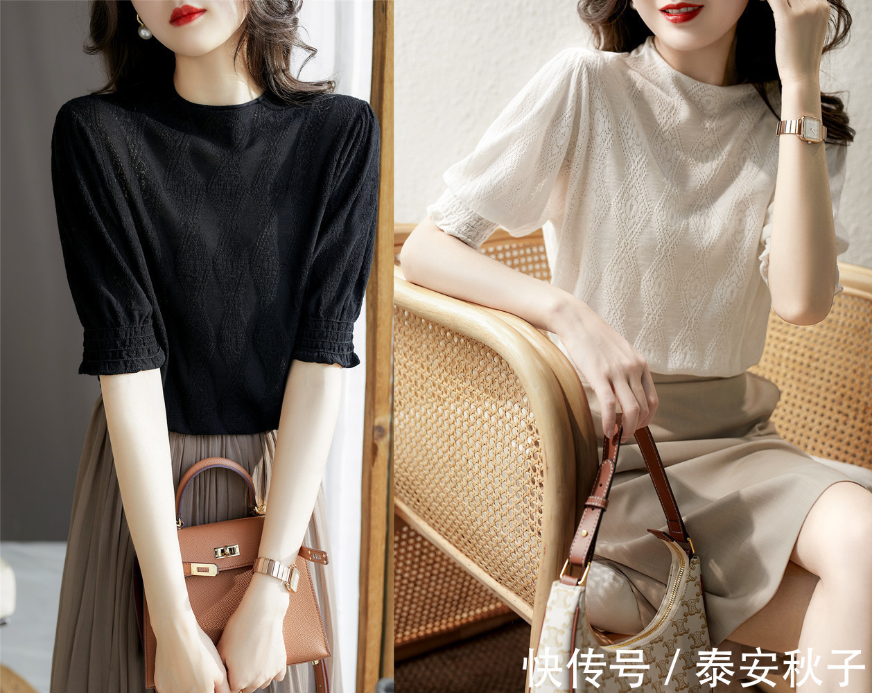 v领|夏日的“针织衫”怎么穿搭才显瘦？玩转轻薄衫，轻松美出新高度！