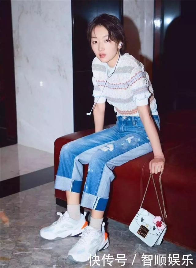 穿阔腿裤时尽量别配平底鞋了,今年明星都在这样穿,这也太潮了吧