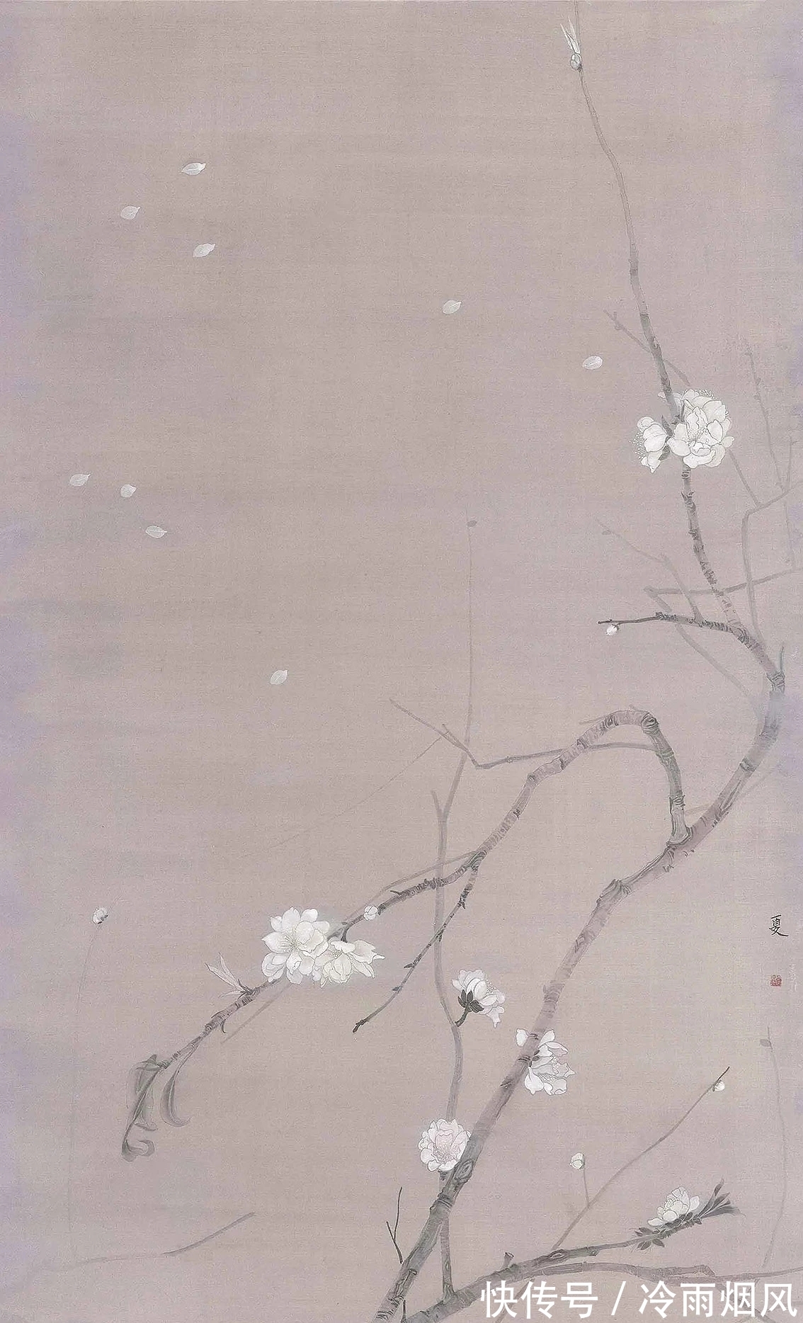 广州画院#广州画院|素墨无声,李夏夏花鸟画