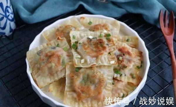 西葫芦|馄饨的皮肤可以让这个美味,早餐最好在锅里煎些馅儿!