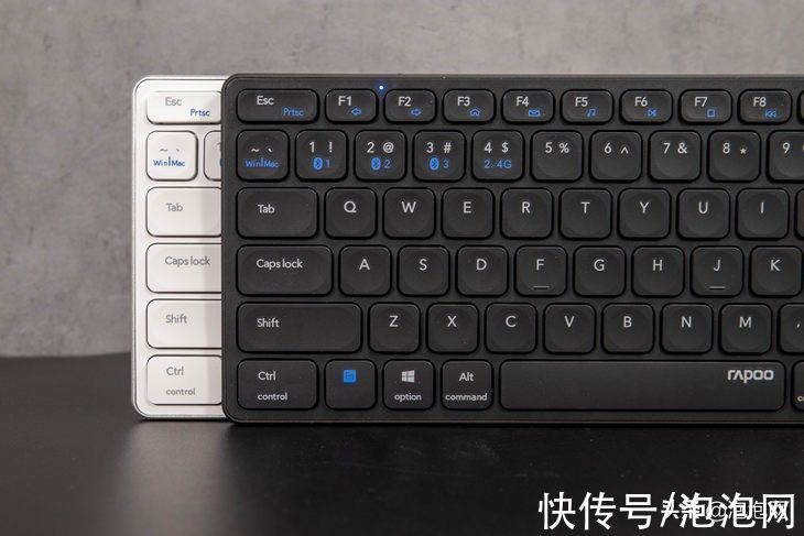 键盘|便携之选，雷柏E9050G多模无线刀锋键盘评测