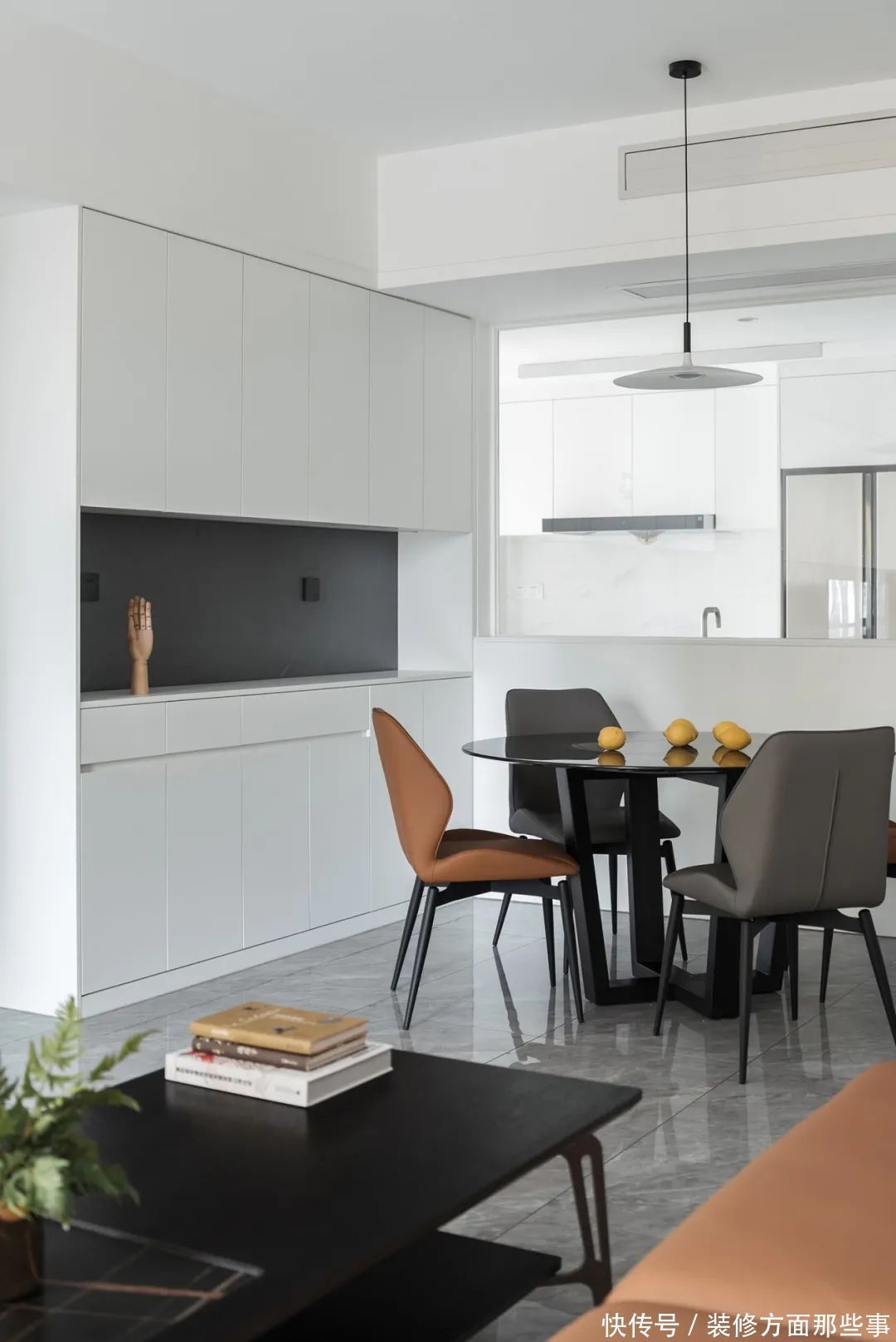 厨房|113㎡现代简约,厨房这样设计太聪明,通透亮堂,颜值还高!