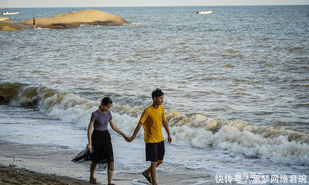 白海豚|三娘湾人气不如银滩金滩，这里风光异常独特，因为原生态免费开放