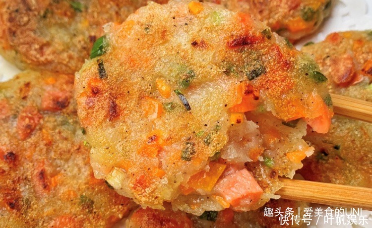 黄磊老师同款土豆泥饼!外酥里嫩!超好吃!