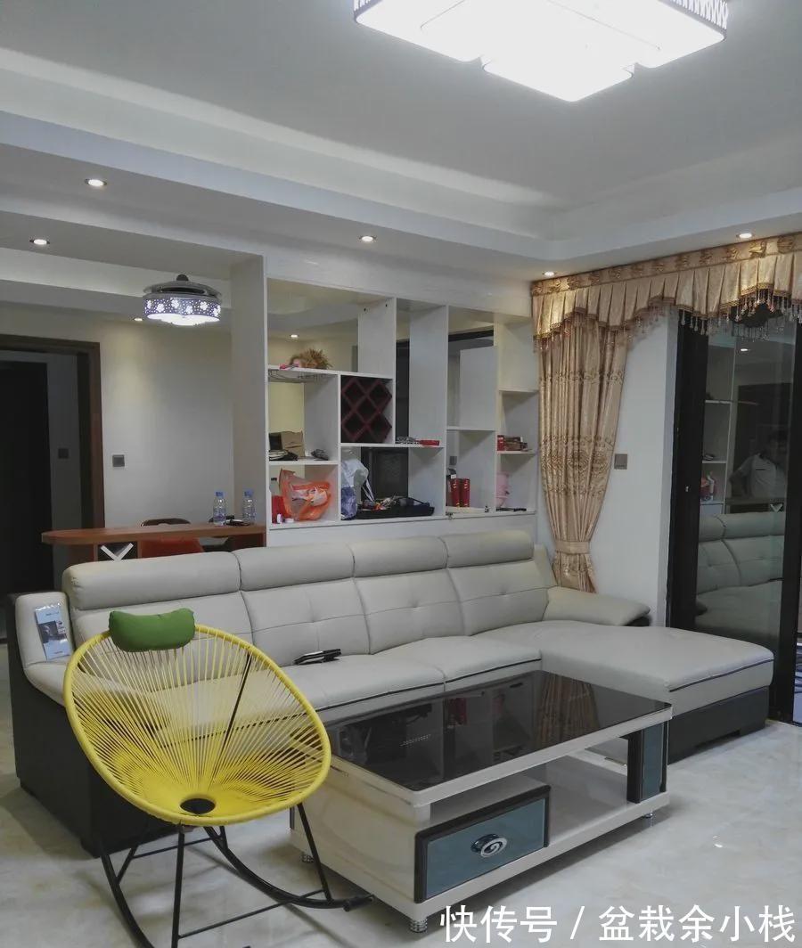 客餐厅|参观朋友新房,家具没买齐就很漂亮了,客餐厅隔断越看越喜欢!