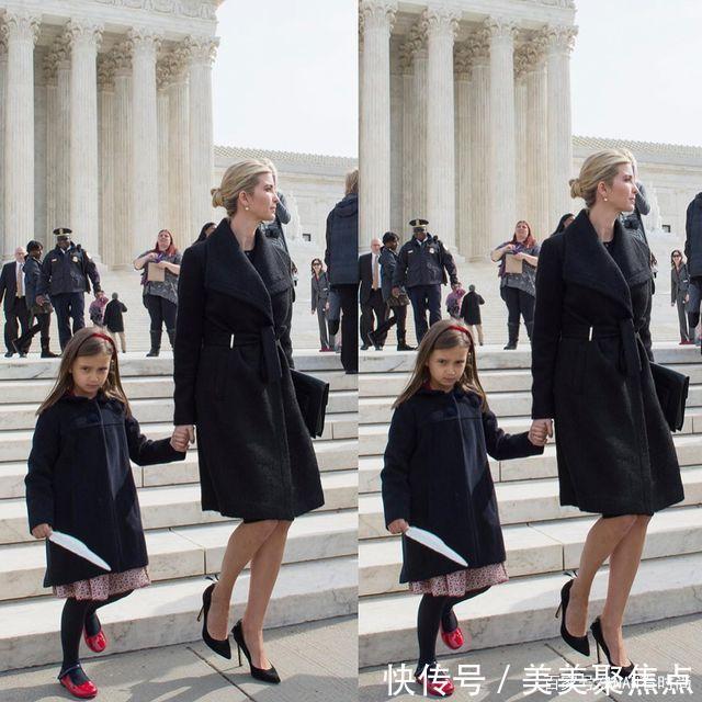 经典|伊万卡秋冬经典大衣穿搭驼色系温柔大气,富家千金既视感!