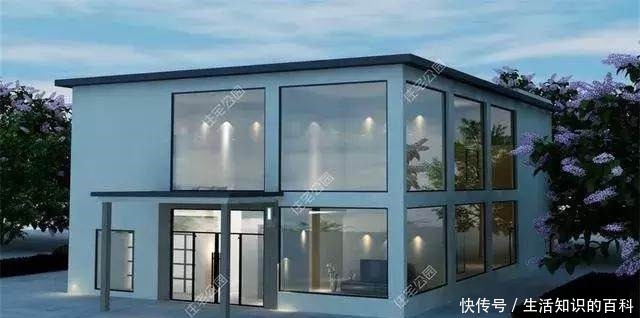 现代|晒我的农村养老房，100万盖最美现代别墅，比城里住着舒服多了！