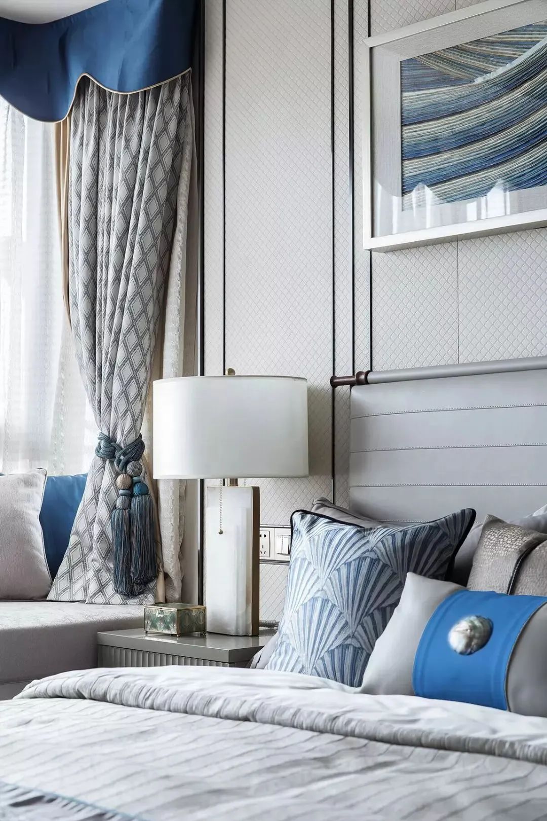 三居室新中式美居，轻奢儒雅的华丽气质|黄石装修 | 三居室