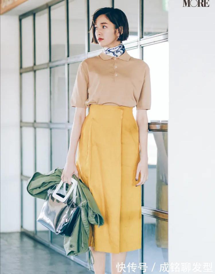 polo|中年女性裙子别太短,长裙舒适显瘦又优雅,时尚百搭又显女人味