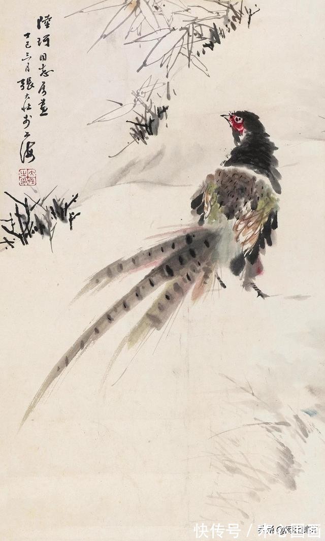 张书旗$中国画家笔下的大吉图:已知全五德 安逸胜凫鹝