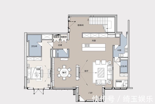 床头|迪拜华人的400㎡新房,坚持装现代风,藏不住的高级感,真有品味