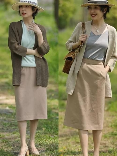 女性 50岁才不是“大妈”!这些优雅得体显气质的穿搭思路,值得借鉴