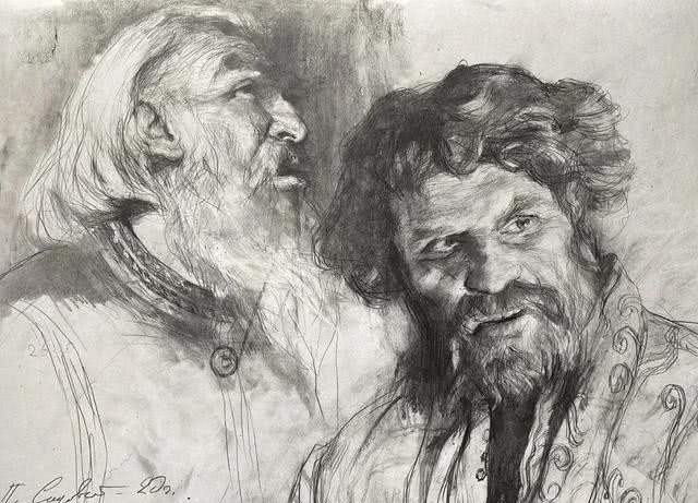 作品|养眼的素描应该是什么样子的,看看大师作品就知道了