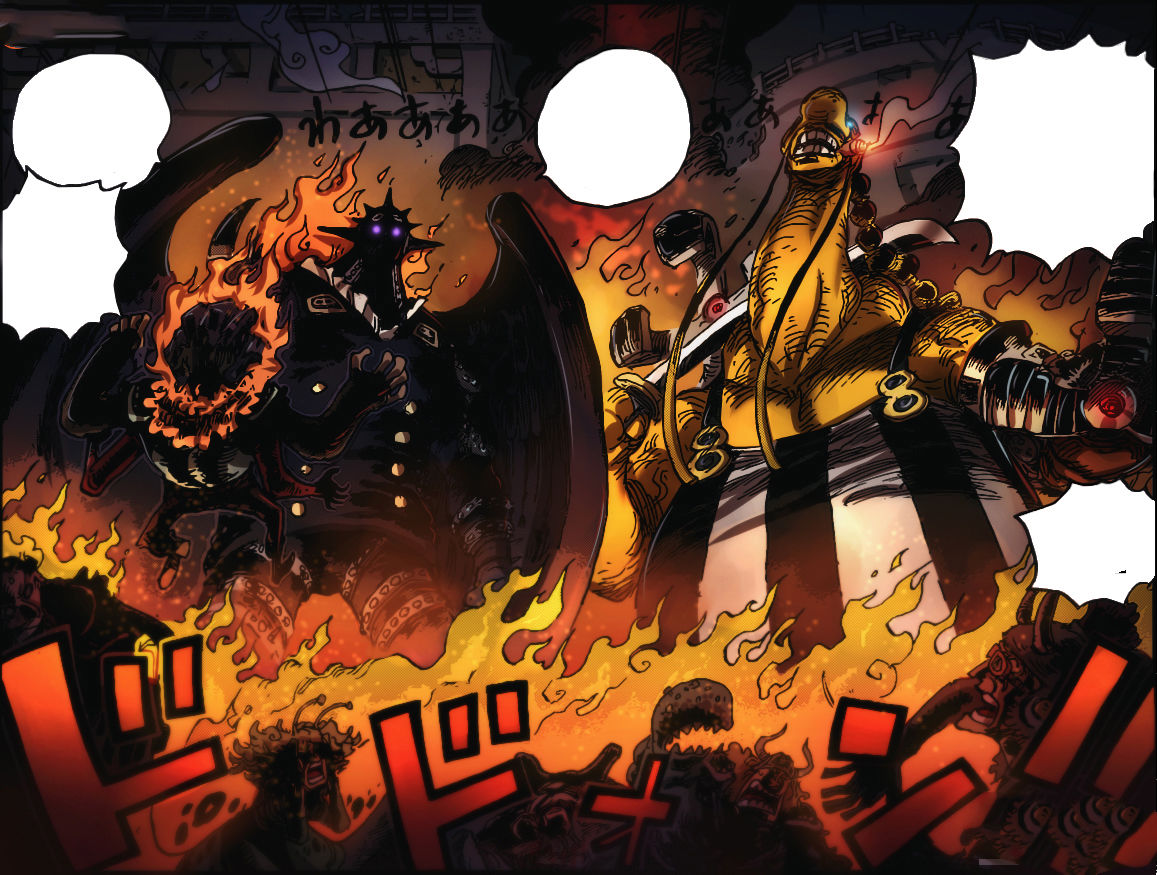 凯多|海贼王1027话情报:KING被索隆压制,面具被破,露出半面真容