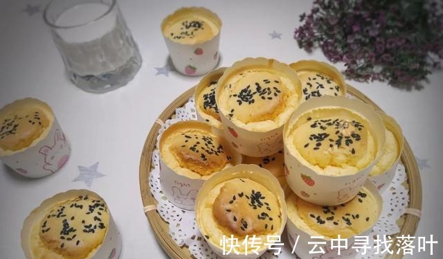 糯米鸡蛋|秋冬时节这样吃糯米,把它做成小蛋糕,细腻柔软,好吃易消化!