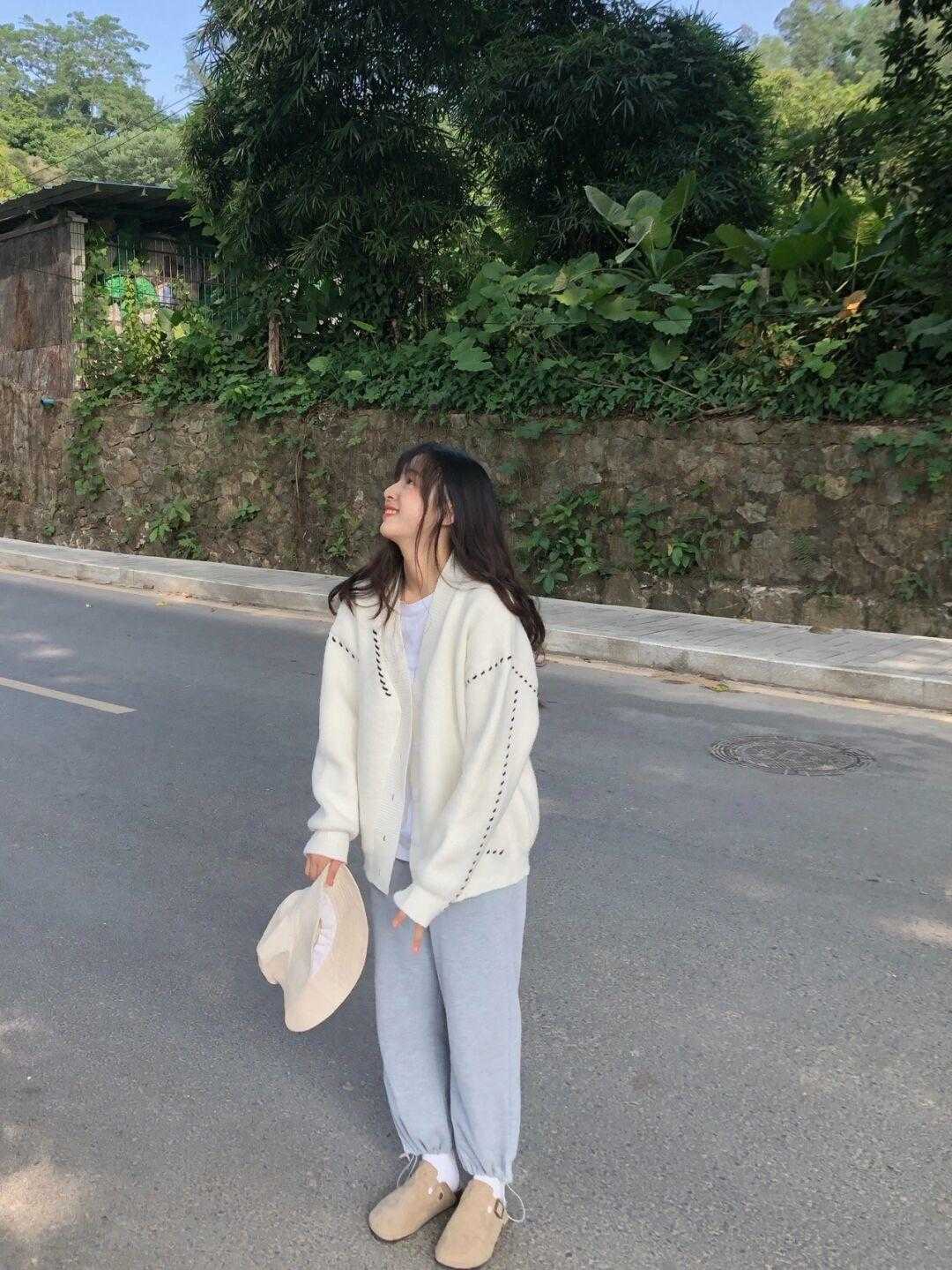 休闲裤|冬季的针织开衫,温柔文艺,驱散一冬寒气