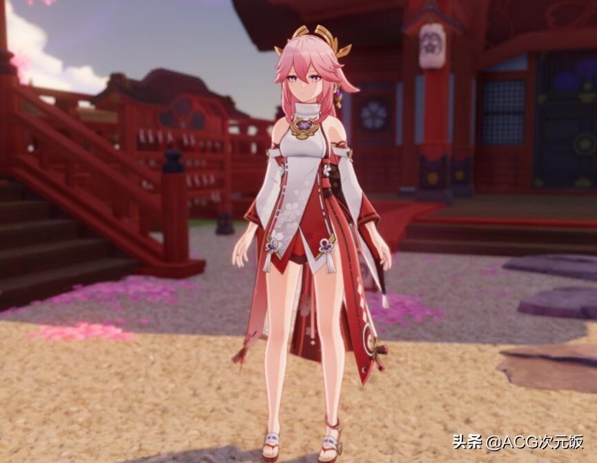 玩偶|原神玩家自制等身玩偶,很逼真的八重神子,官方都来点赞