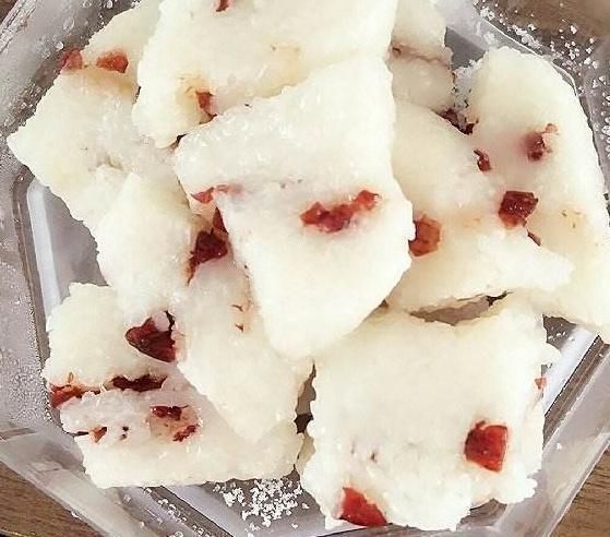 糯米|教你一种糯米粉的好吃的做法,不用炸不用煎,软糯香甜