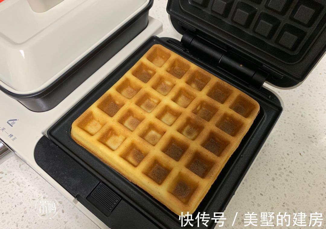 格子饼|这小饼外面18元，在家5元搞定，不揉面不发面，简单易做营养好吃