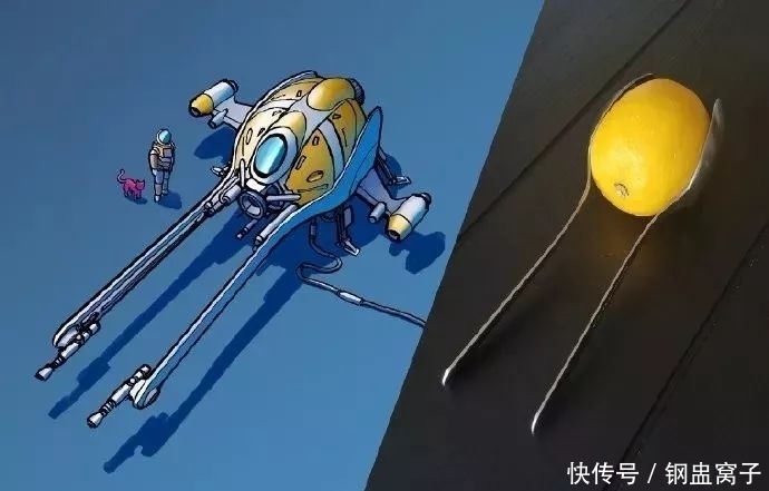科幻|【设计师】科幻爱好者的脑洞,什么东西都能看成飞船!
