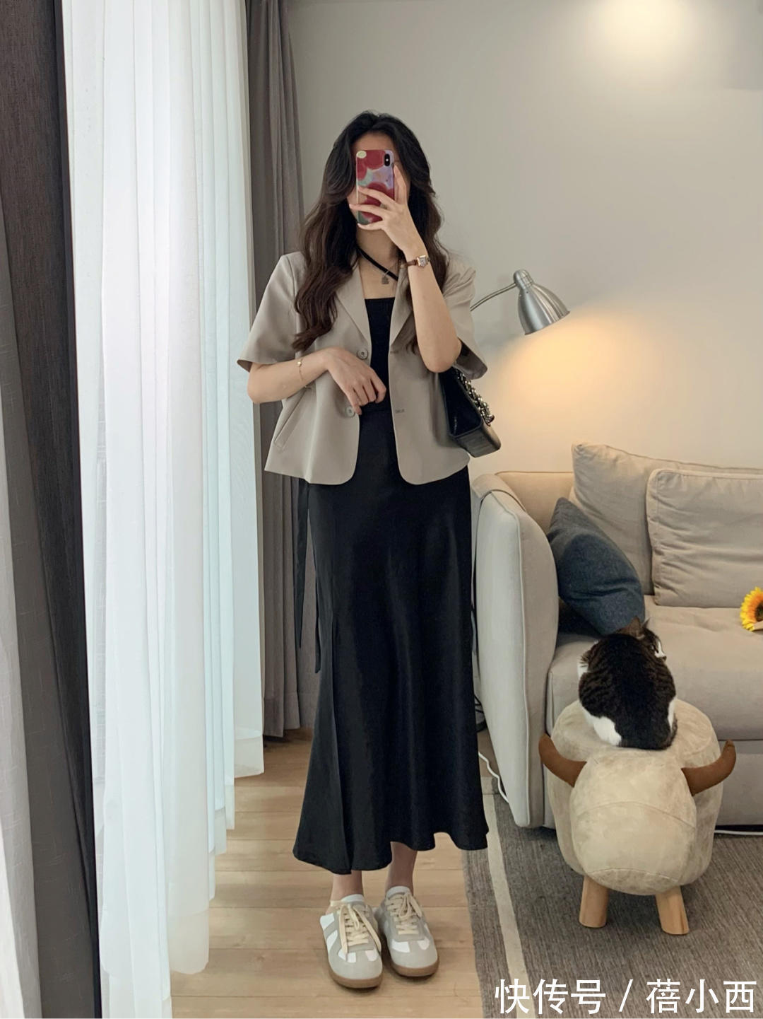 一衣 “西装外套”的高阶穿法来了,一衣多穿时髦又气质,适合秋天穿搭