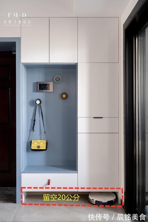 家政区|这谁能如此聪明,洗衣柜下面留空一格,洗衣服做收纳太实用方便了