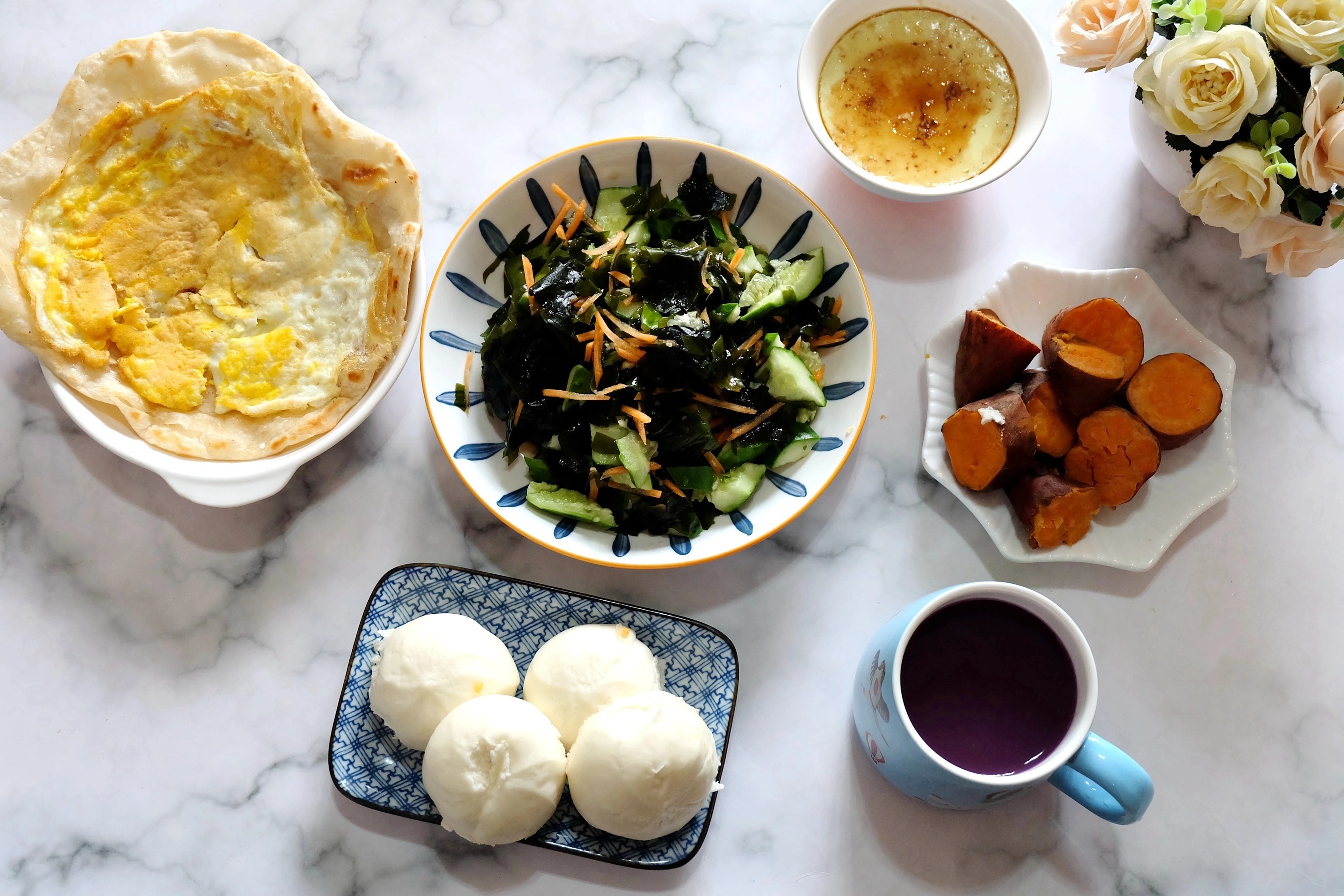 红薯|二胎妈妈一周七天做早餐，食材都很常见，简单又好吃，做法都不难