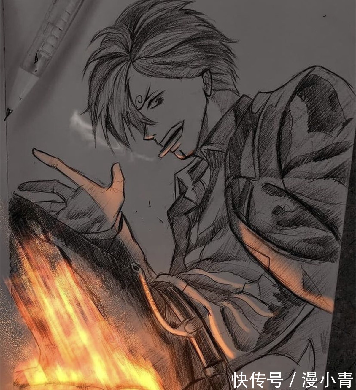 彩色漫画|海贼王黑白画风与彩色的融合,说黑白漫画已经不流行还言之过早