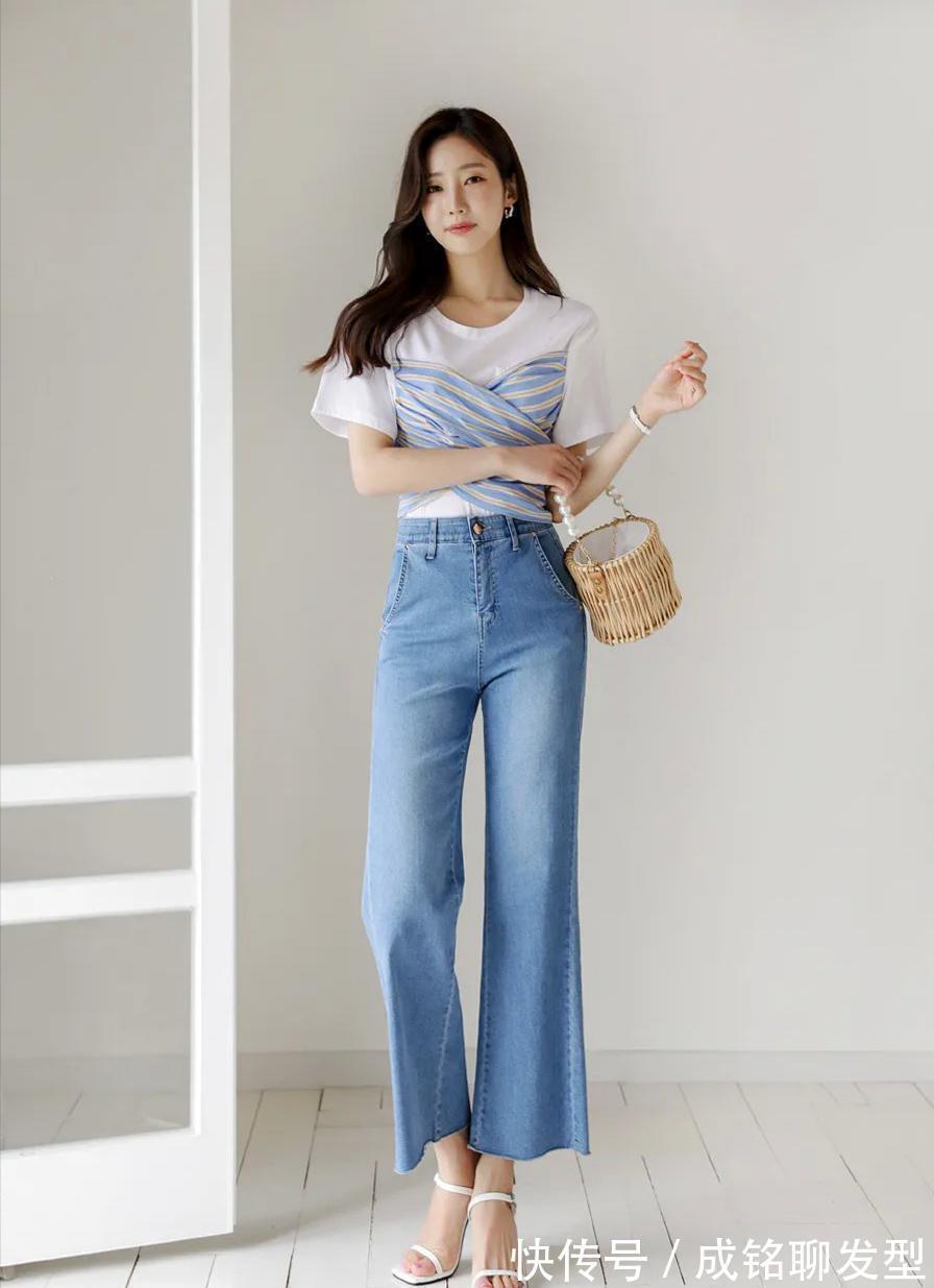 裤装|简单清爽大方,10款时尚养眼的夏季穿搭示范,轻松甩掉路人感