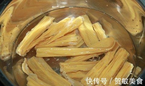 泡腐竹，别直接用凉水！多加1样，半小时泡发，软绵筋道无硬芯