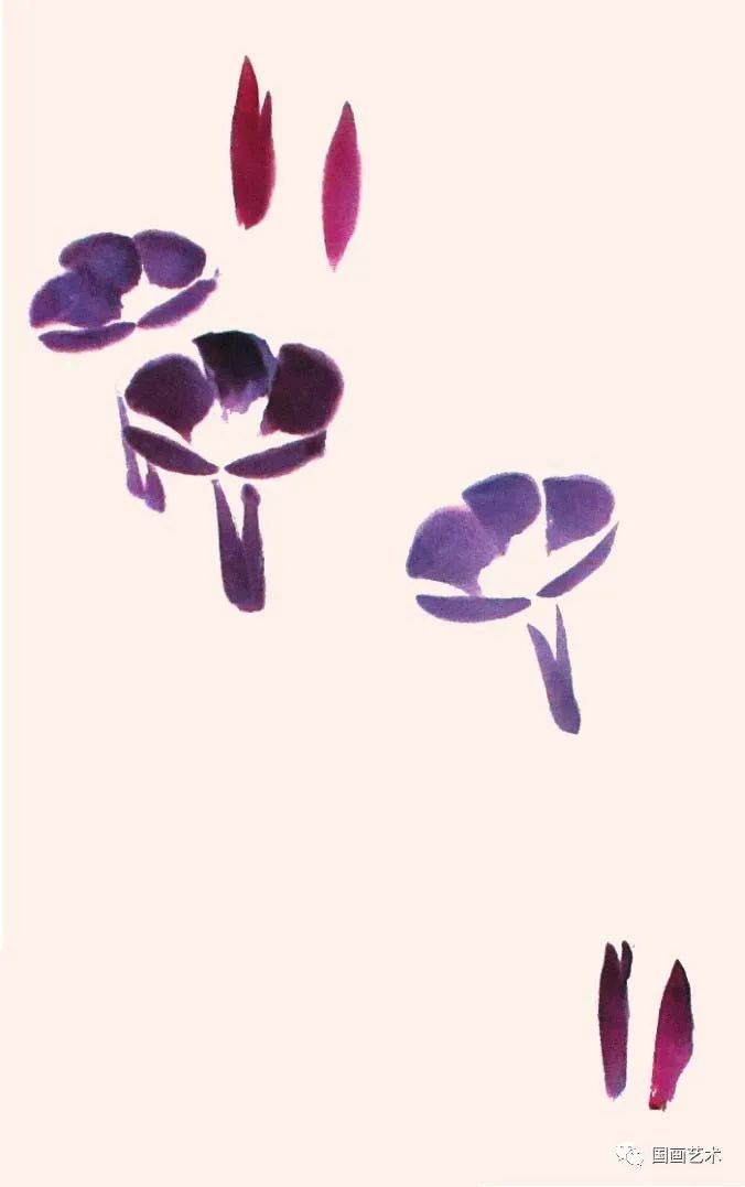 浓淡！图文教程——轻松学画喇叭花