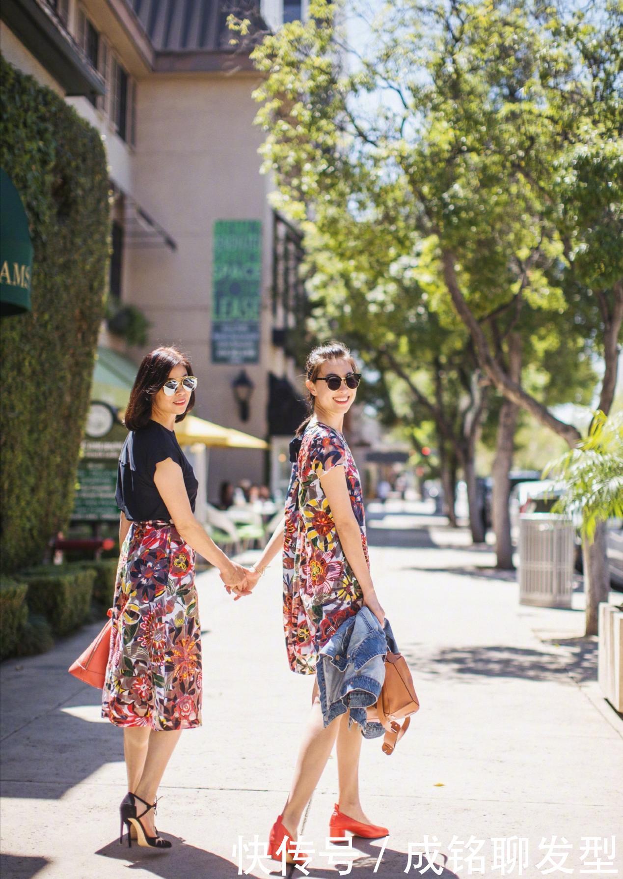 减龄|时髦的“母女系”穿搭来了！高级知性有气质，时尚减龄又接地气